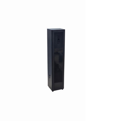 Difusor preto de mesa de metal com operação ultra silenciosa e nível de ruído 32dba