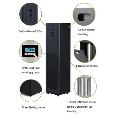 Electric Metal 1000ml Capacity Waterless Scent Air Machine with App Control for Home and Hotels